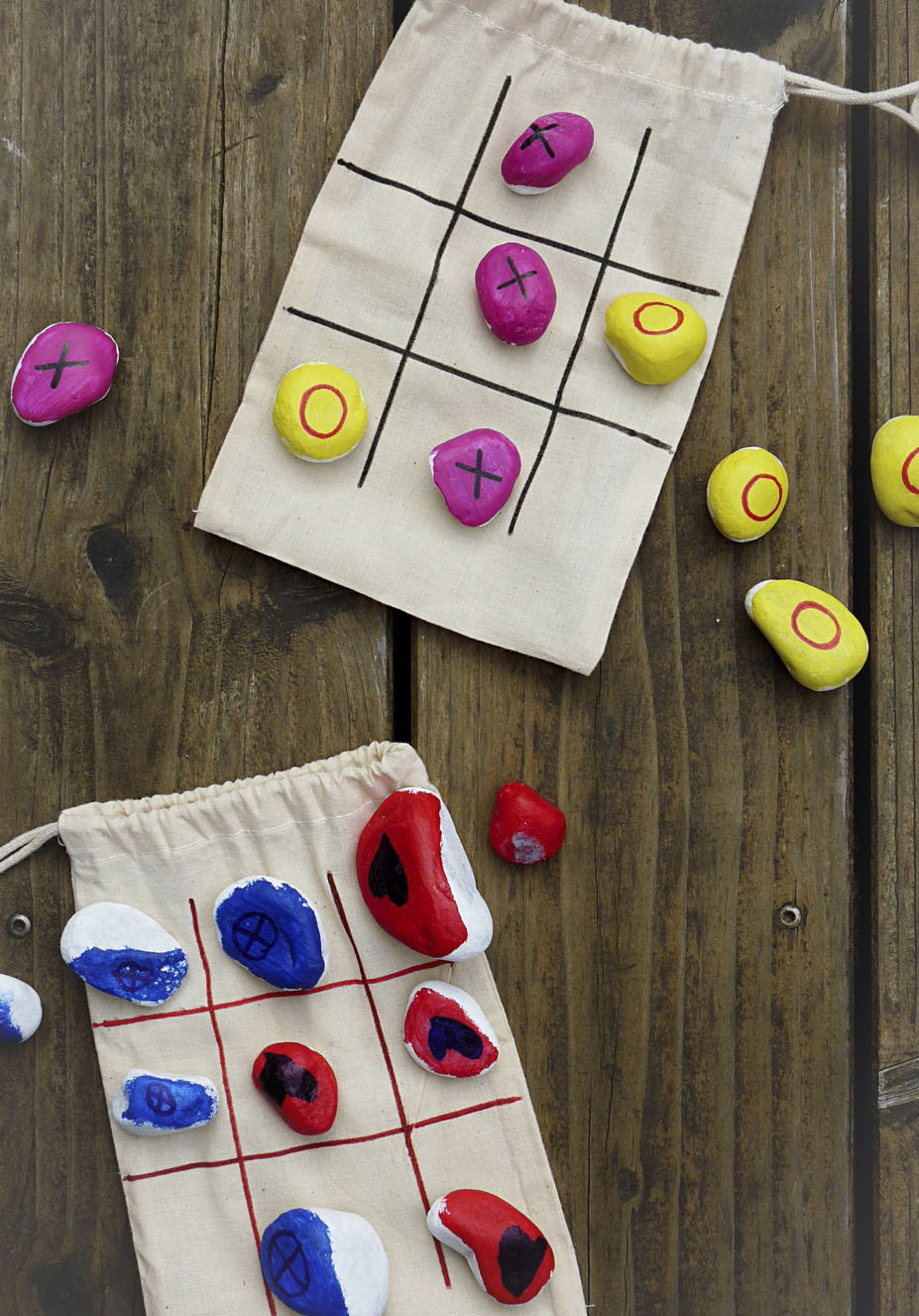 DIY: Tic-Tac-Toe-Steine basteln - LEICHT&CROSS