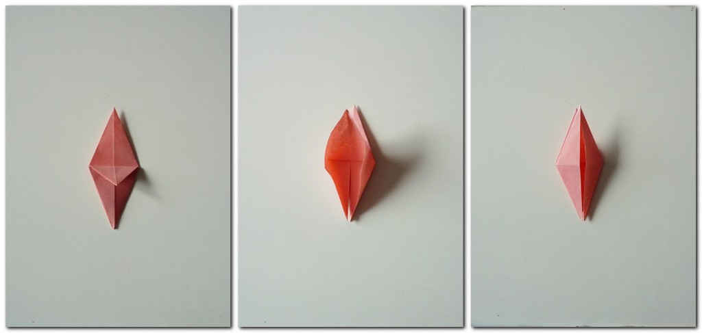 Bastelanleitung Kranich Origami 4