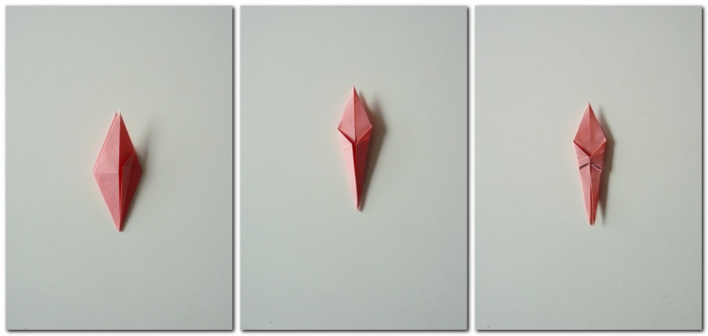 Bastelanleitung Kranich Origami 5