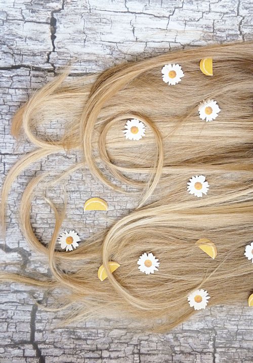 Kamillenspülung diy für blonde haare